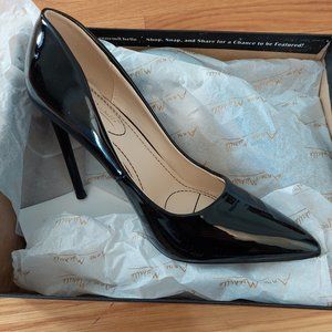 Black Patent Leather Heels